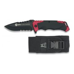 K25 nůž zavírací 19766 červeno/černý